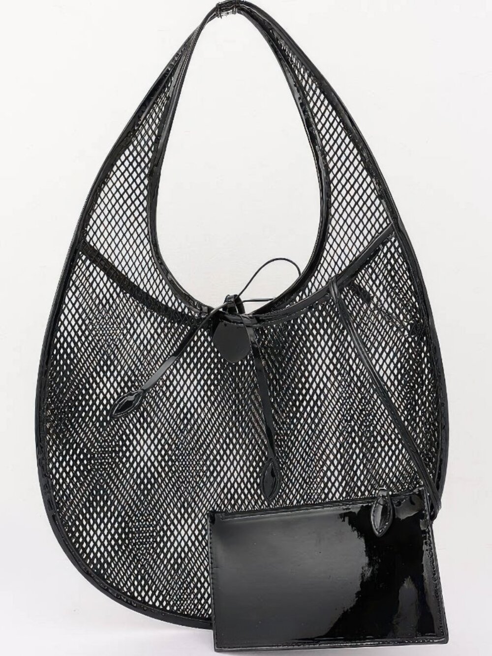 Mesh Tote With Detachable Pouch